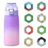 Air Flavored Water Bottle Outdoor Sport Water Cup with Straw Flavor Pods Fitness Drink Bottle Scent Up Mug Cold Drinking Bottle