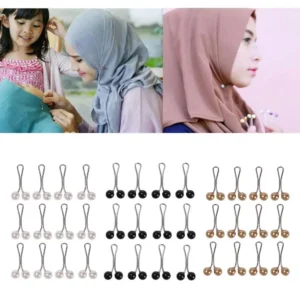 12pcs Multicolor Headscarf Pearl Pins Clips Pins Up Muslim Pearl Islamic Diy Pins Clips Arab Shawl Accessories Hijab Scarf E1o9