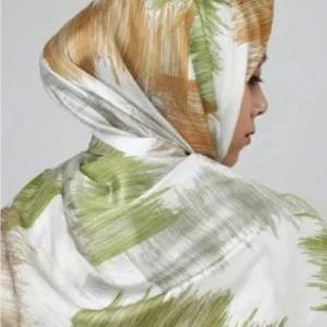 Muslim Women Print Hijab Shawl Ethnic Scarf Head Wrap for Islamic Hijabs Scarves Ramadan Turban Arabic Ladies Headdress Dubai