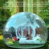 Outdoor camping inflatable tent, starry sky room, internet celebrity campsite, luxury hotel, warm spherical transparent