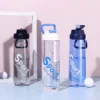 750ml Water Bottle Digital Thermal Tumbler With Straw Air Up Drinking Sports Plastic Portable Water Bottle For Children Gym Cup
