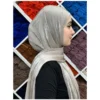 Eid Organza 66*180cm Maxi Satin Khimar Abaya Dubai Arabic Islam Muslim Scarf Women Shimmer Hijab Turban Hijabs Musulmans Femme