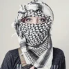 2024 New Military Tactical Desert Hijab Scarf Muslim Headscarf Islam Arab Keffiyeh Head Neck Scarves Wrap for Men and Women