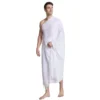 2pcs Ihram Ehram Ahram Men for Hajj and Men Towel Islamic Mens Ihram Set Umrah Towels Mens Pure White Clothes