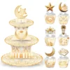 Eid Mubarak Cake Stand Holder Ramadan Decoration For Home 2025 Islamic Muslim Party Supplies Eid Al Fitr Ramadan Kareem Gifts