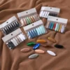 8pcs/set High Quality Solid Color Plastic Brooch Needle Elegantly Fix Scarf Safety Pin Scarf Accessory Hijab Brooch