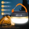 10W LED Portable Camping Light Built-in 1800mAh Battery USB Rechargeable Tent Lantern Outdoor Hiking Night Hanging Camping Lamp