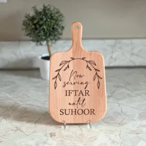 2025 EID Ramadan Iftar Cheese Cutting Board for Muslim Kitchen Home Decor Decoration Mubarak Kareem Muslim Islam Supplies Favor