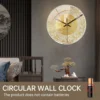 30cm Islamic Wall Clock Muslim Arabic Calligraphy Ramadan Eid Silent Wall Clock Quartz Religious Clock Home Interior Decoration