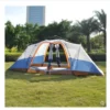 hot sell quick automatic open camping family tent large space two bedroom & one mall 5/6/7/8 persons for traveling hiking beach
