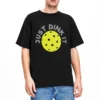 Men Women's Just Dink It Pickleball Sport Graphic T Shirt Apparel Creative Cotton Paddle Ball Sports T Shirts Tee Clothes Summer
