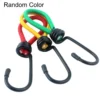 1pc Elastic Rope Buckle Camping Tent Hook Outdoor Camp Fixed Binding Elastic Rope Hook Tent Holder Tihgt Buckle Tent Accessories