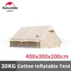 Large Tent Inflatable Camping House One-touch Air Taraf Prefabricated House To Live People Folding 3x3 Full Waterproof 10 Person