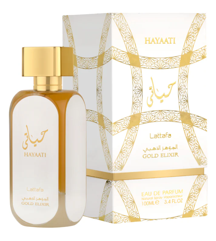 Hayaati Gold Elixir by Lattafa EDP - 100mL Womens Perfume