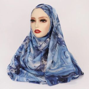 Marble Printed Hijab