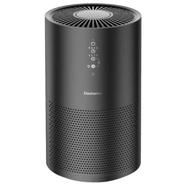 Elechomes K02-U22GE-02 Smart Sensor HEPA Air Purifier in Black
