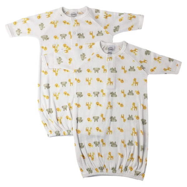Unisex Newborn Baby 2 Piece Gown Set Nc_0766